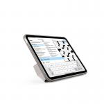 Husa flip cover Pipetto Origami No1 Original compatibila cu iPad (A16) / iPad 2022, Silver 9 - lerato.ro